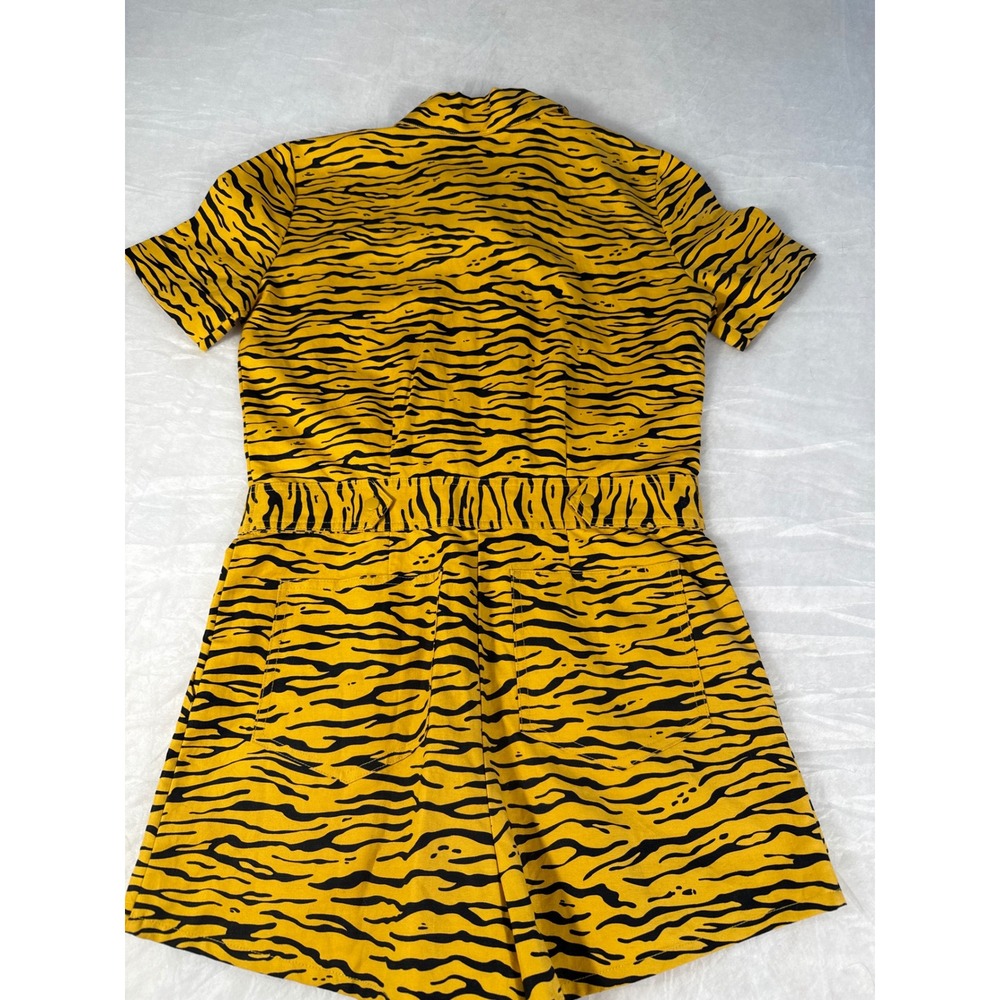 JEREMY SCOTT X ADIDAS RARE Tiger Print Festival romper. Vintage collector. Sz M - Picture 6 of 16
